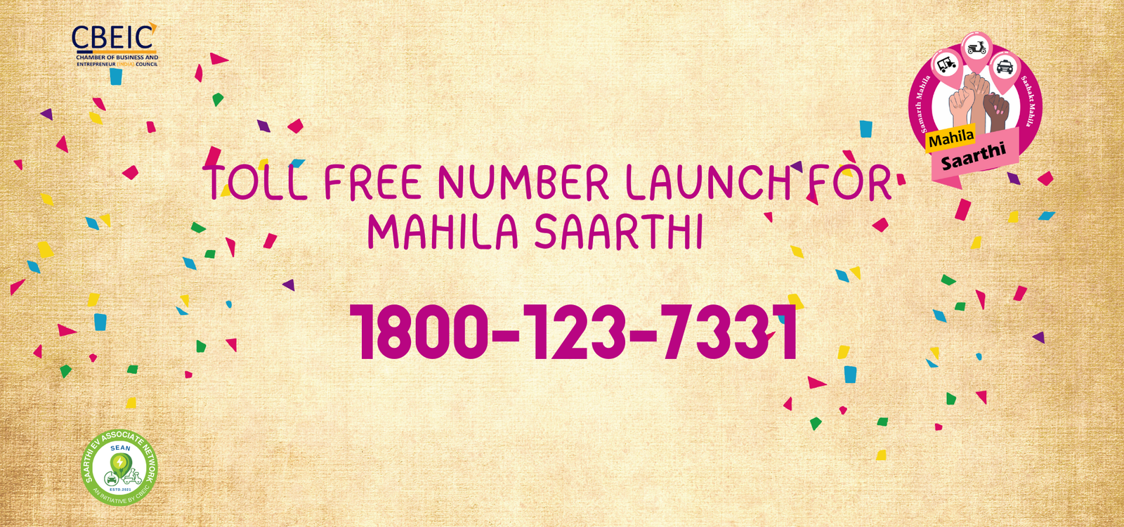 Empowering Women: Mahila Saarthi Launches Toll-Free Helpline for Women Ride Partners